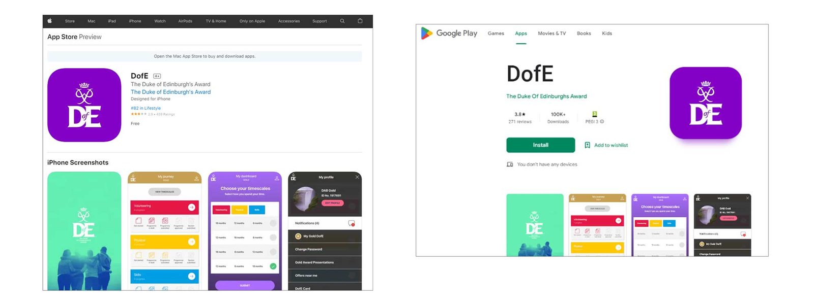 dofe-app-download-screen